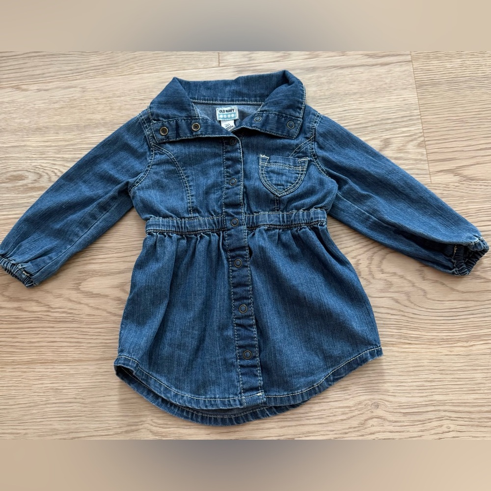 Old Navy Toddler Girl Denim Top